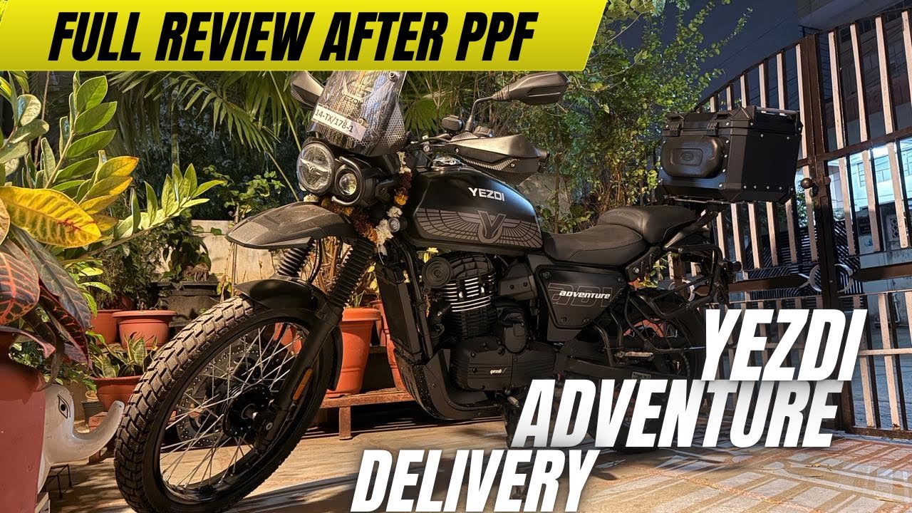 Yezdi Adventure Bike Delivery | PPF Protection Detailed Review, Worth The Hype?