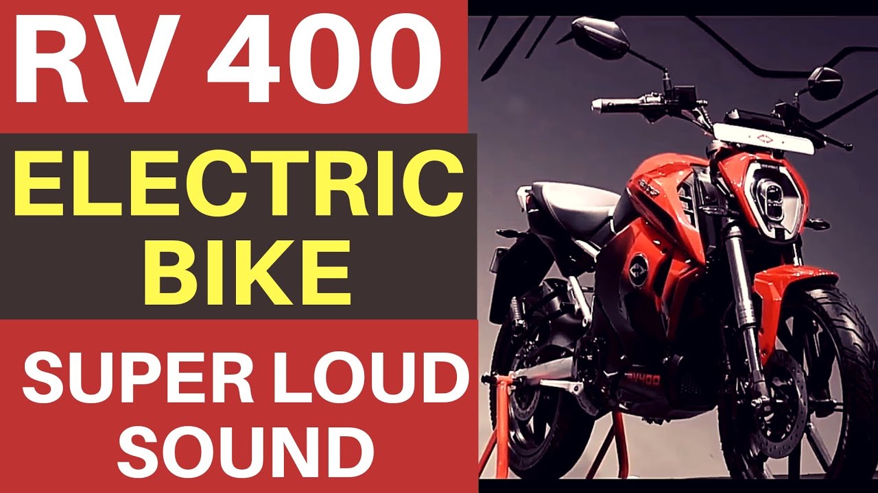 Revolt Motors - FIRST Electric BIKE with SUPERBIKE Sound // RV 400 //