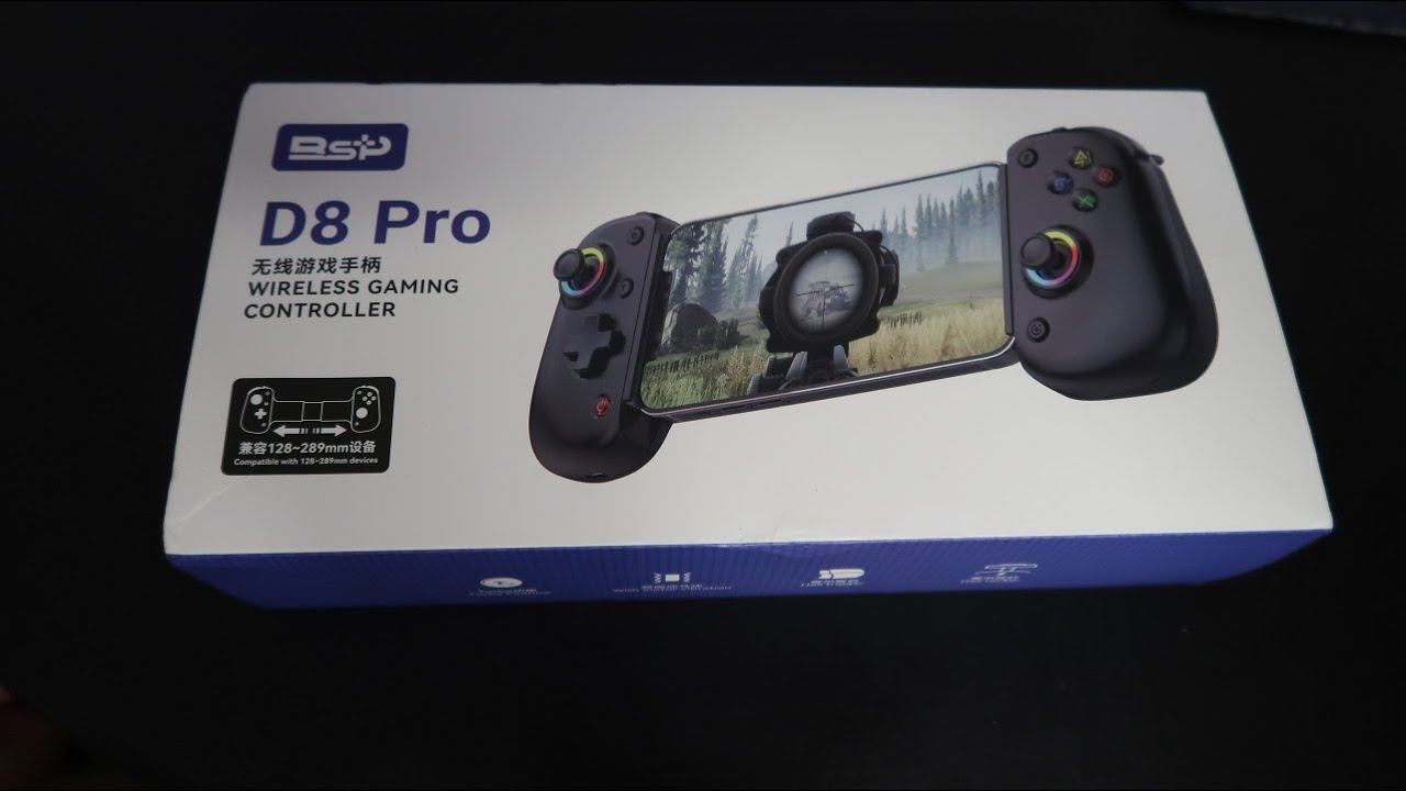 BSP D8 Pro Controller Unboxing