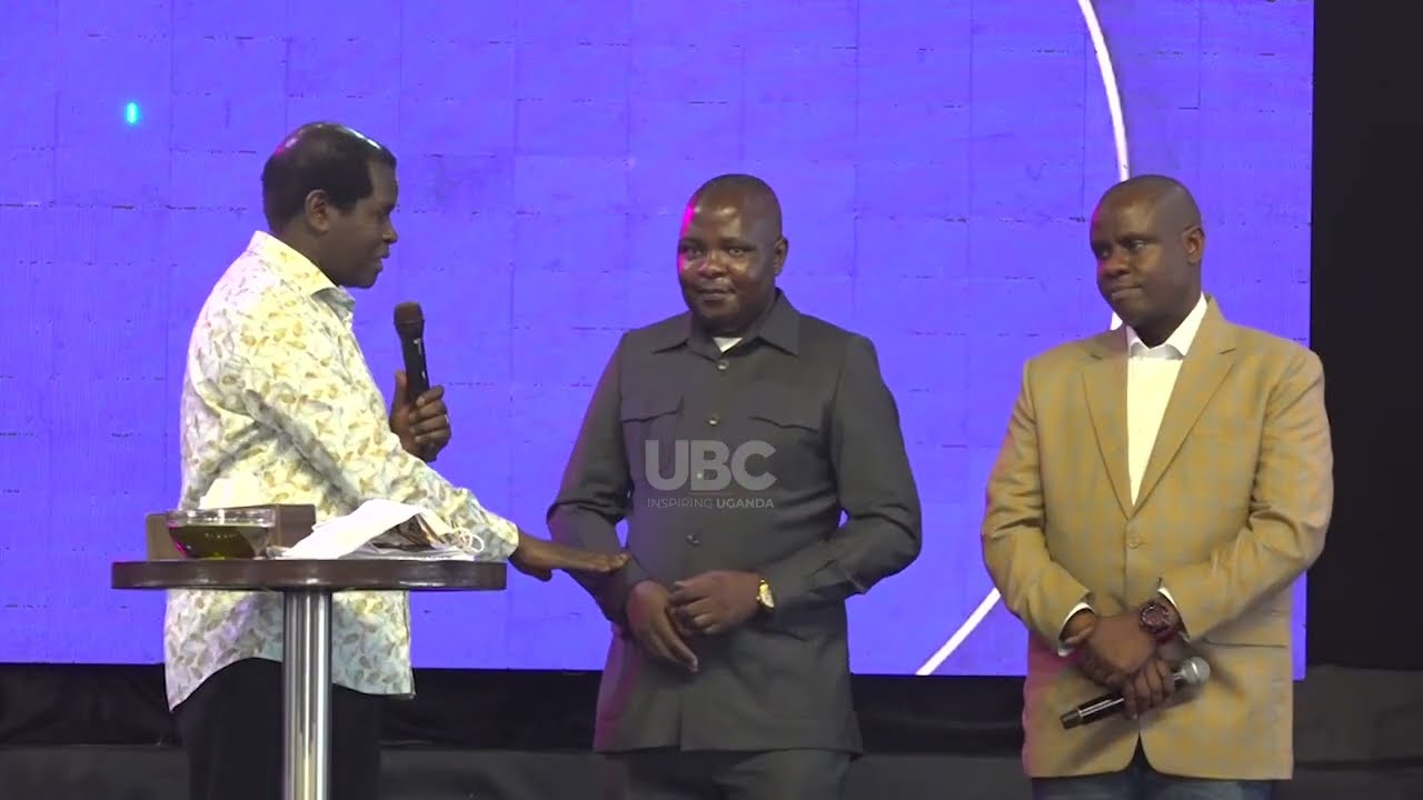 Balaam Thanks Miracle Centre Cathedral Christians for Supporting Museveni