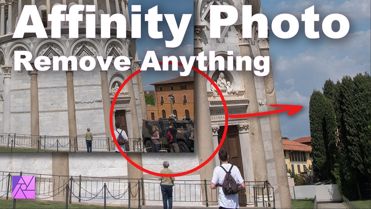 Remove ANYTHING From a Photo Using Affinity Photo