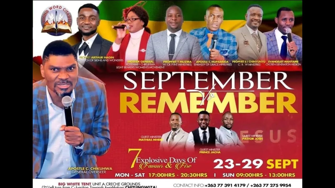 Evangelist T Muparinga -Promises of God are Yes & Amen. Maoko ako ngaaropafadzwe  uzive zvekuita