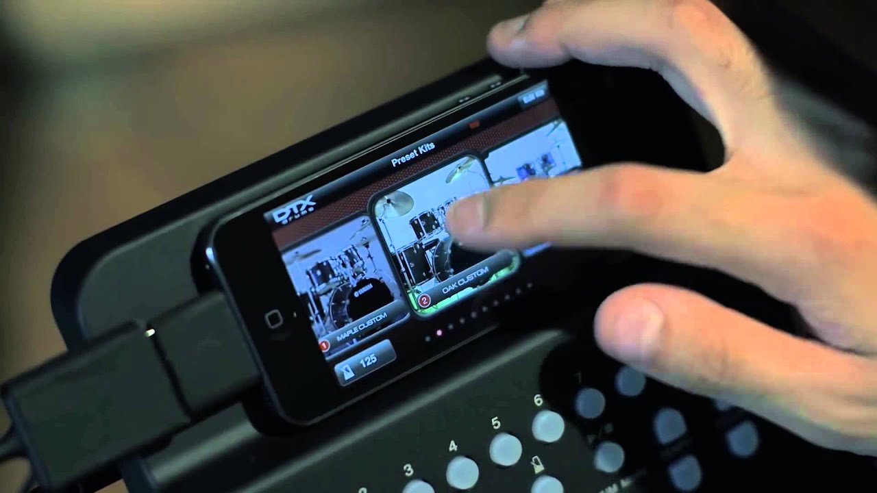 DTX400 Touch Yamaha iOS App