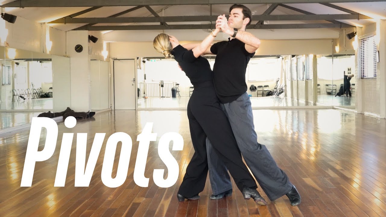 Demonstration of Natural Pivots in Ballroom Dancing