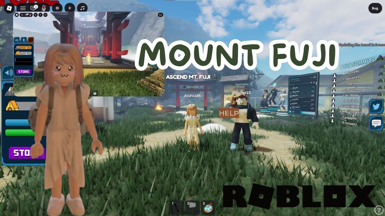 ROBLOX | Mount Fuji - Ne urcăm pe muntele Fuji