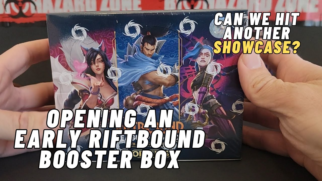 Opening An Early Riftbound Booster Box!
