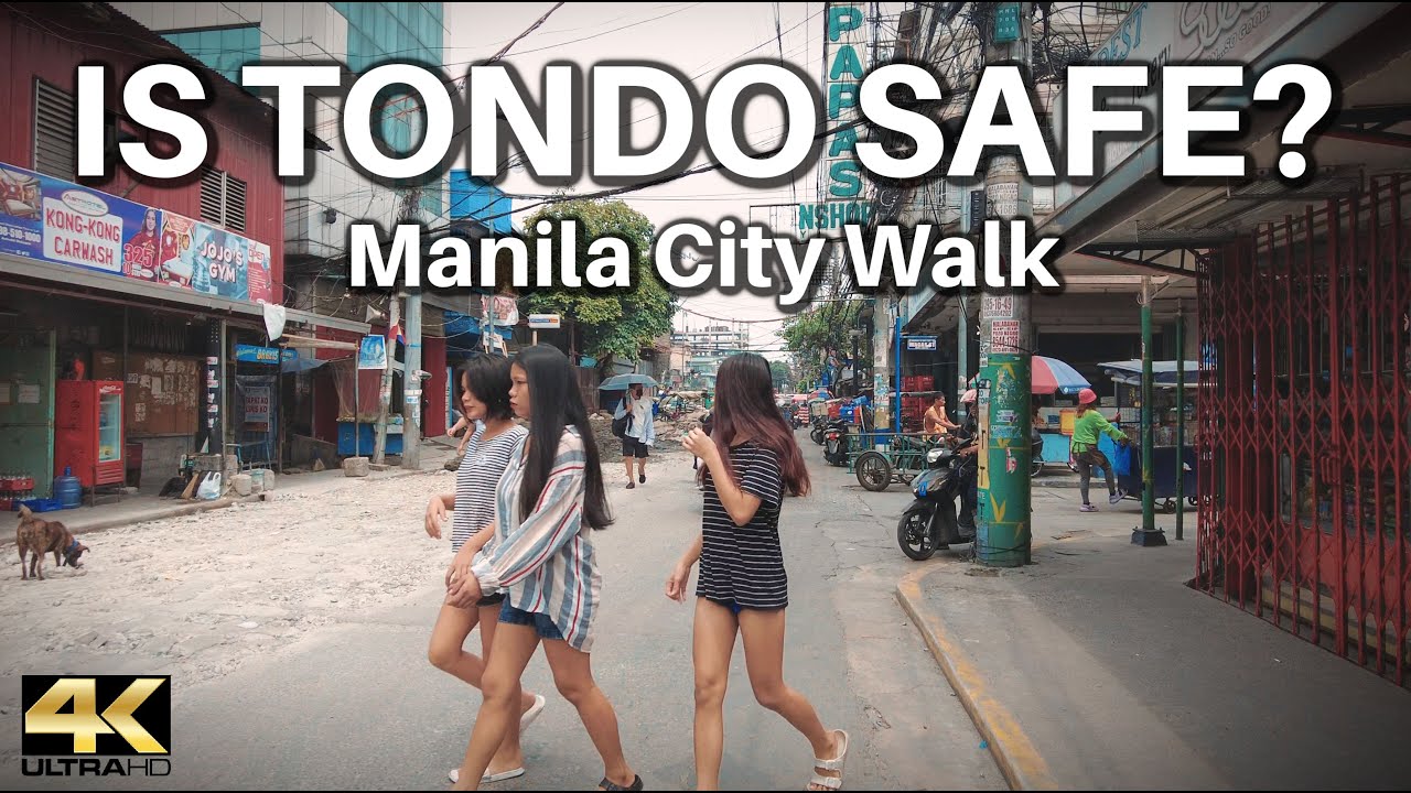 Walking in TONDO MANILA Philippines NEVER gets old [4K]
