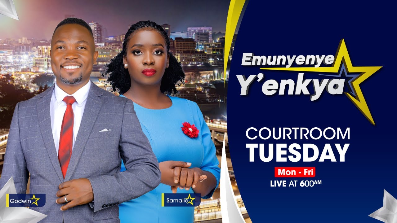 🔴EMUNYENYE Y'ENKYA WITH GODWIN AND SAMALIE || COURTROOM TUESDAY ||  03.02.2026