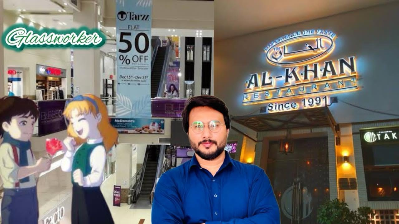 Al khan Restaurant Lahore | Glassworker movie review |