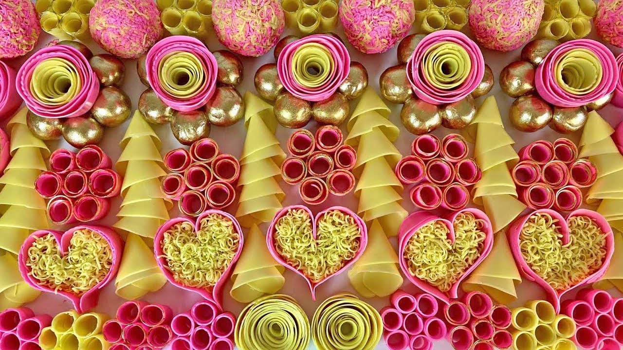 ASMR Crushing crunchy soap.💛 Clay cracking.💖 Crushing Soap roses 💥 Soap balls.