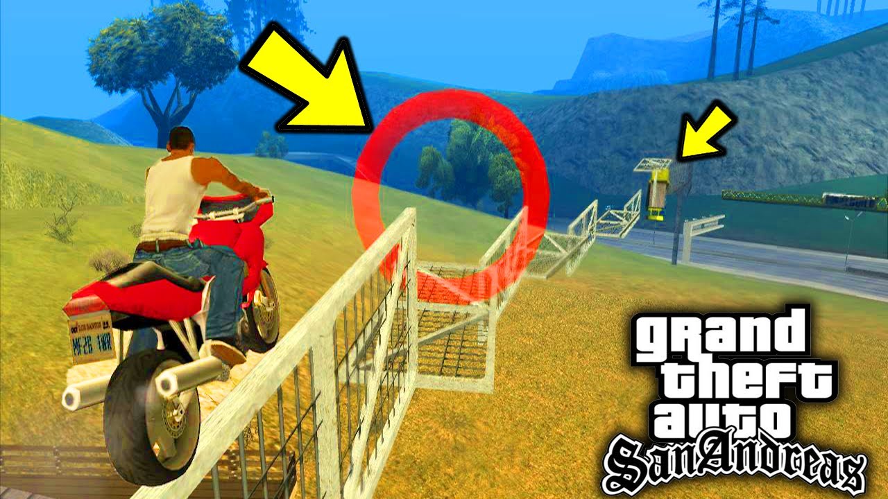 القليل فقط من يمكنهم اجتياز هذا الماب الباركور الأكثر صعوبة في GTA SAN ANDREAS !!!