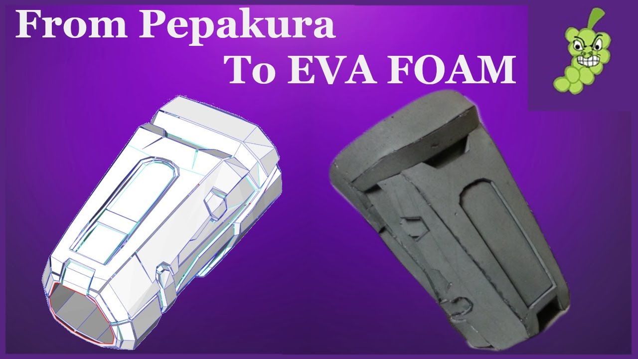 How To: Convert Pepakura Files to EVA Foam Files.  Full Step by Step Breakdown.