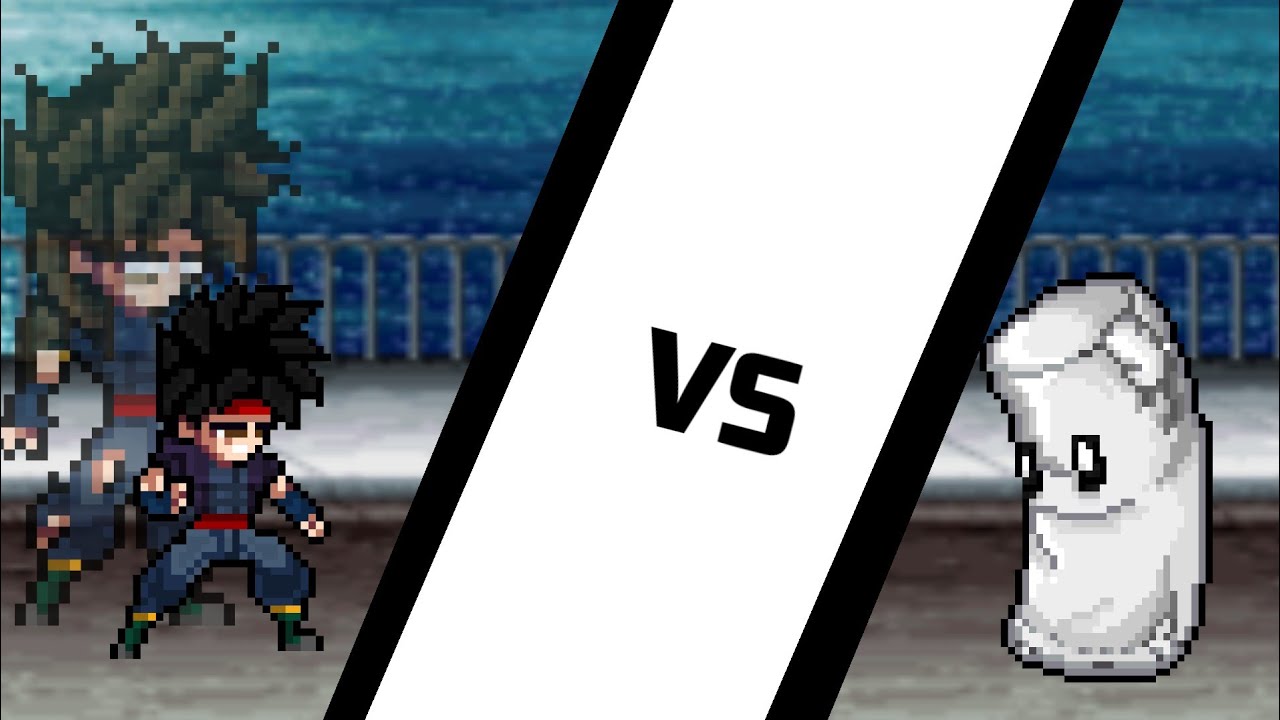 IZAN VS SANDBAG (SPRITE ANIMATION)#dlrxsandbagcollab