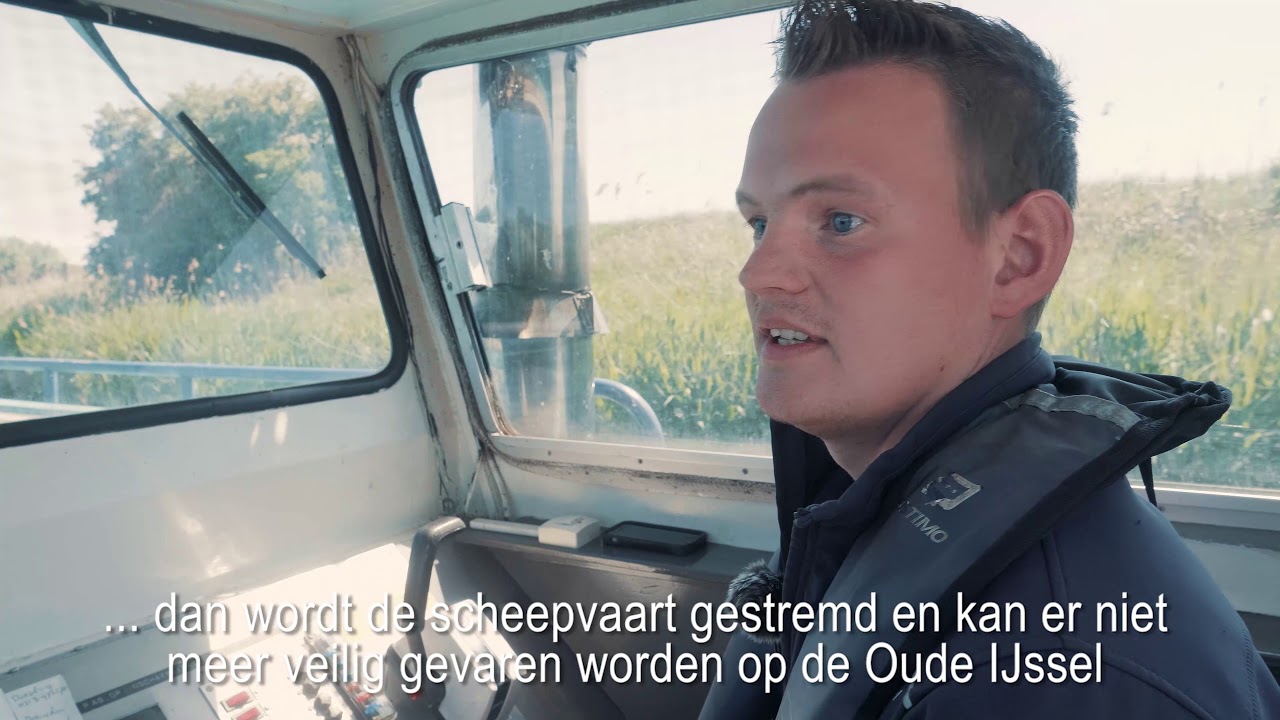 Werk in beeld | Vaarwegbeheer en Onderhoud op de Oude IJssel | Waterschap Rijn en IJssel