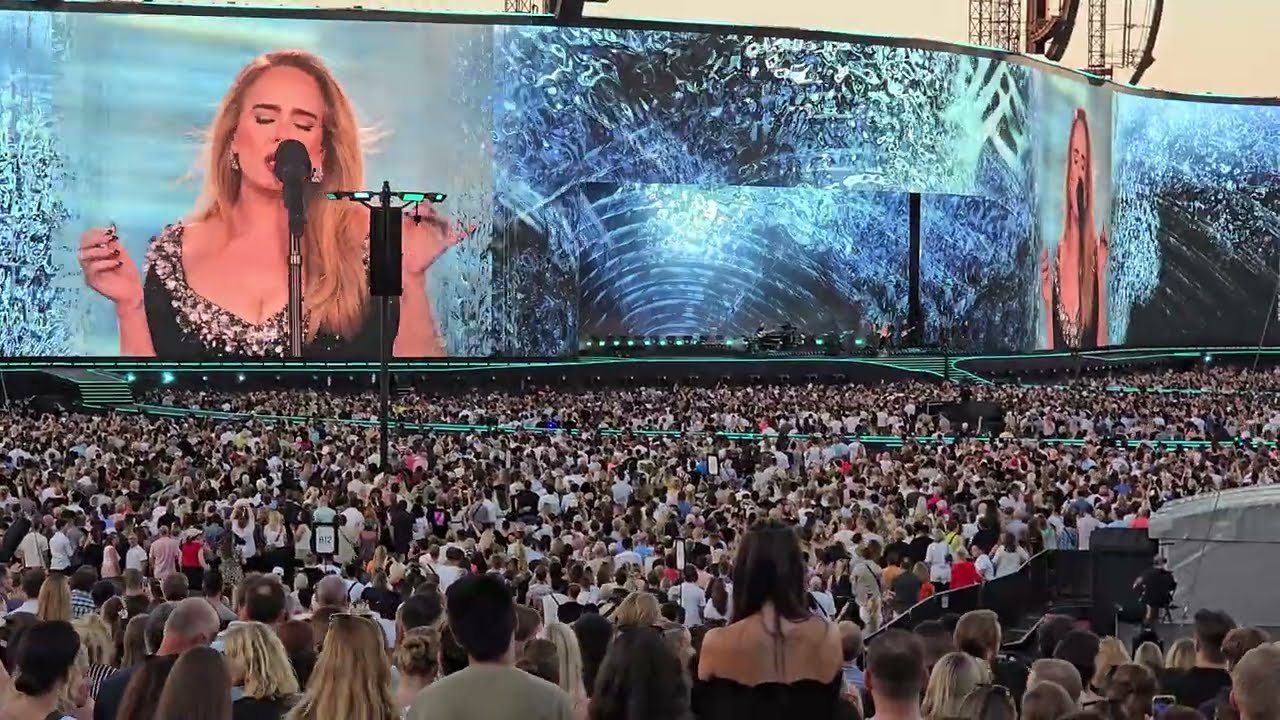 Adele - Water Under The Bridge (Live concert in Munich 10 August 2024)