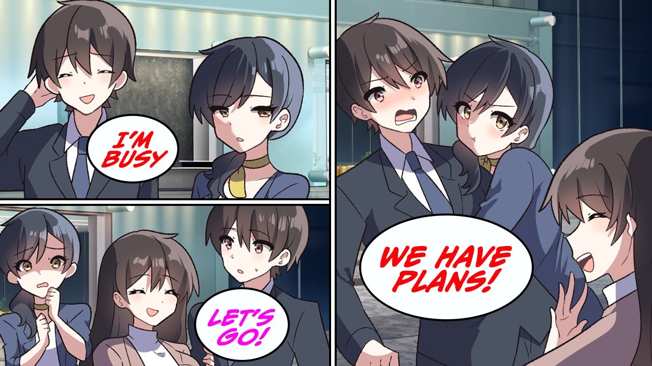 [Manga Dub] My crush, the beautiful receptionist who was always strict with me [RomCom]