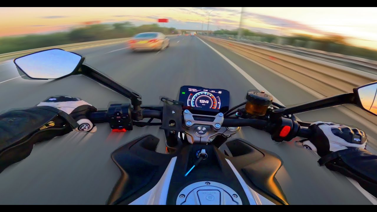 Evening Cruise | PURE SOUND CFMOTO 450NK [4K] 2024