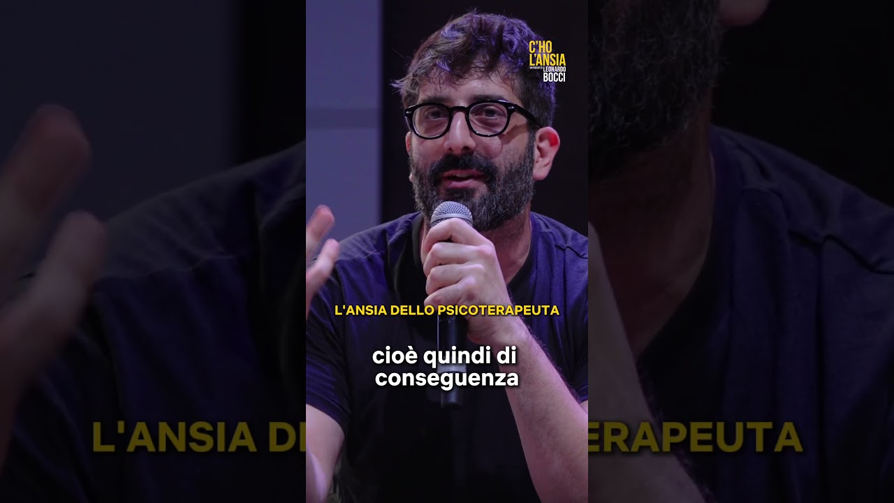 L’ansia dello psicoterapeuta con Luca Vecchi 😄 Guarda la puntata intera su Youtube