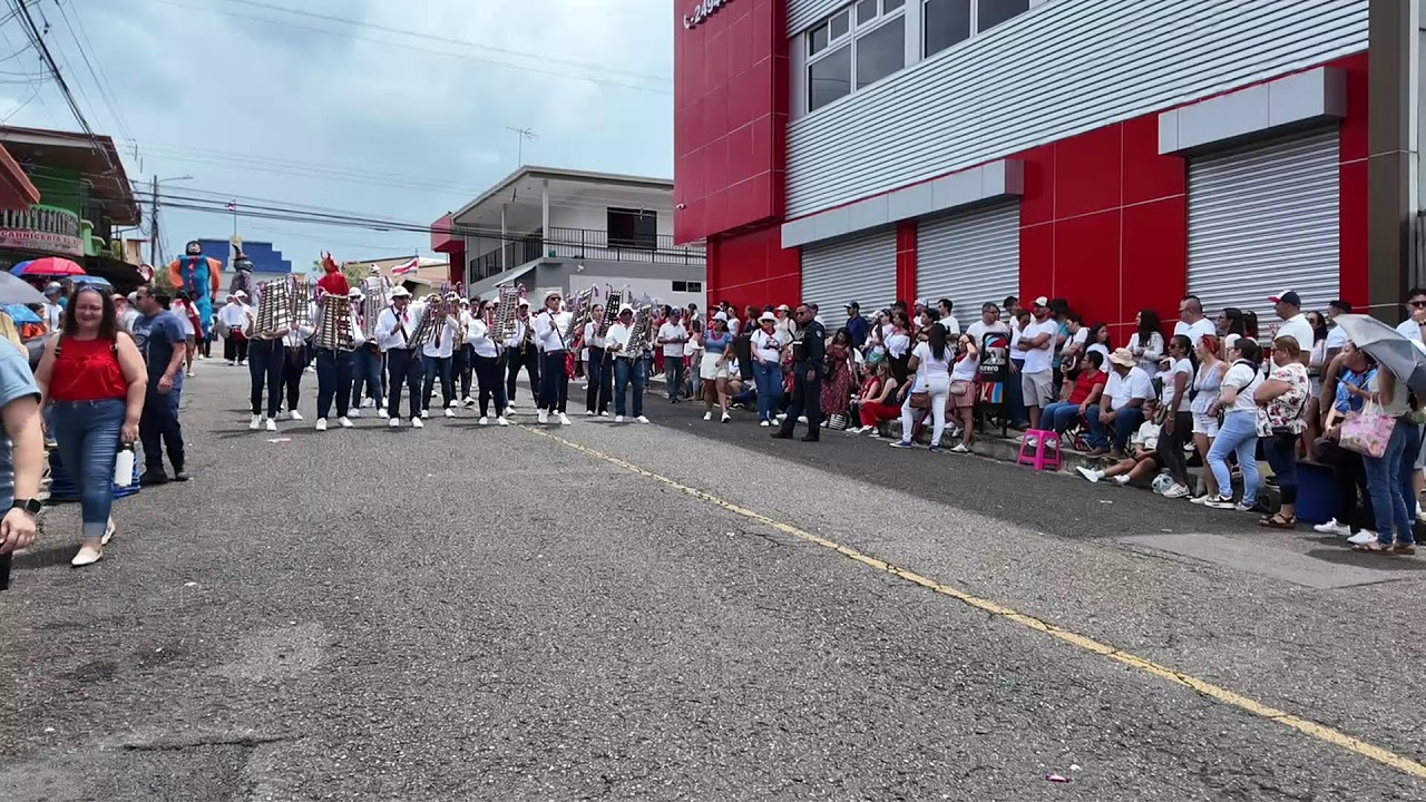 Desfile 15 de setiembre 2025 Grecia Costa Rica