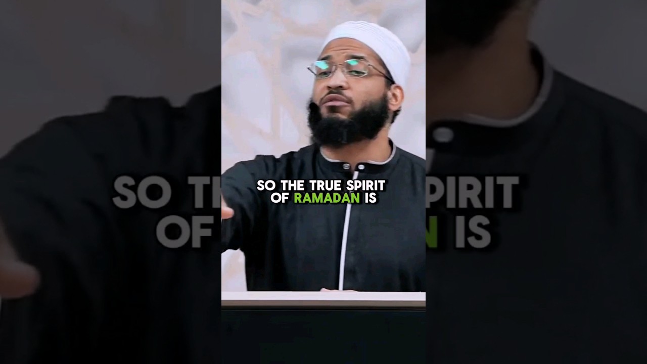 The True spirit of Ramadan.