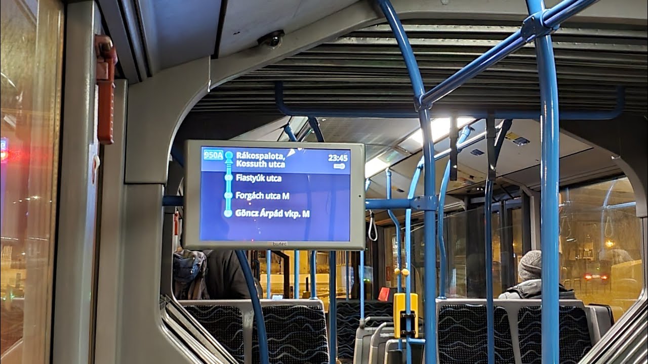 BKV 950A-s éjszakai busz - PCC-931 (2021.12.24)