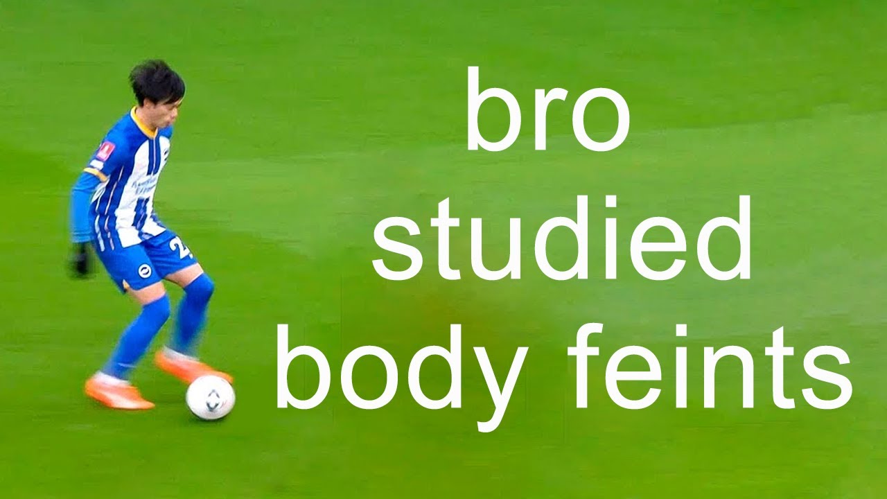 Kaoru Mitoma body feints are INSANE...