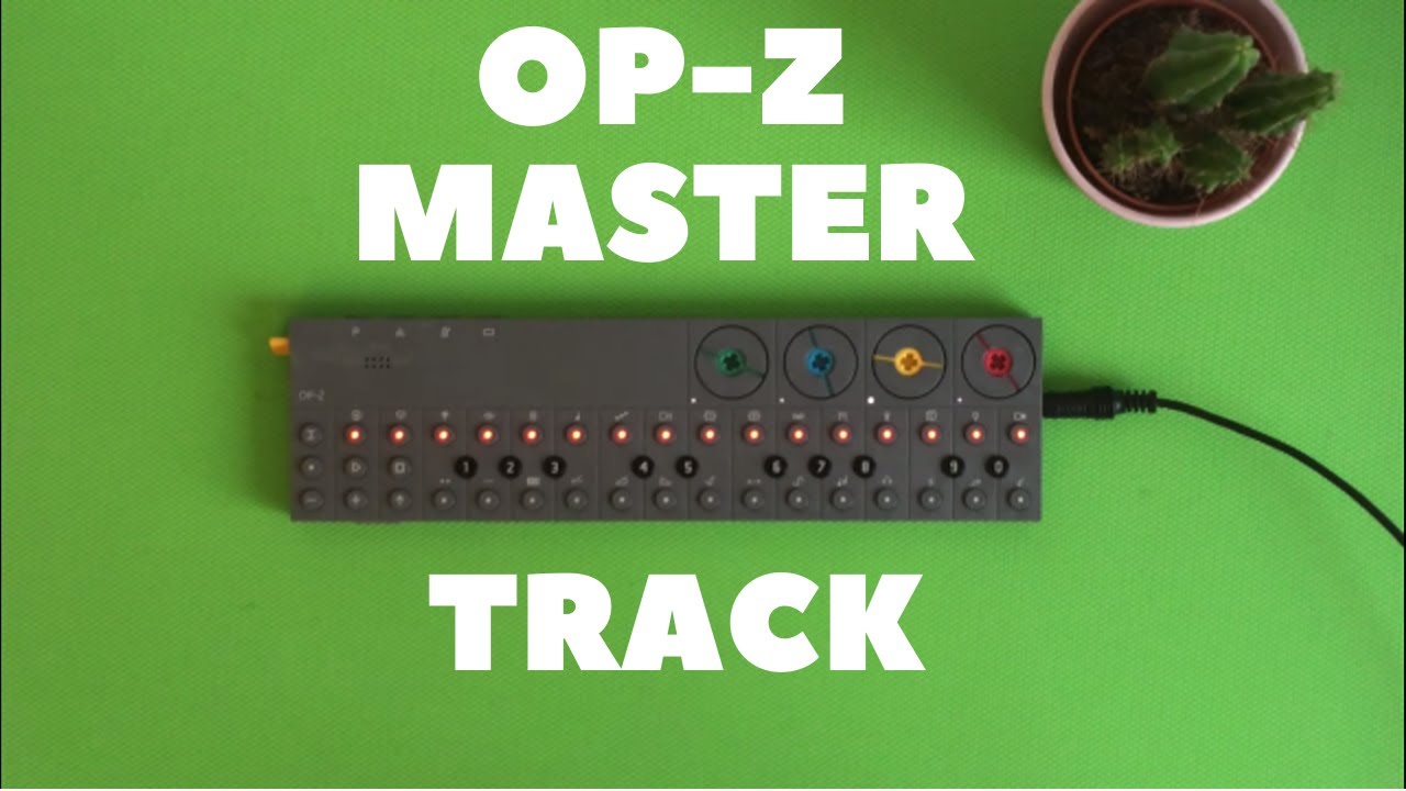 OP-Z Tutorial How to use the master track
