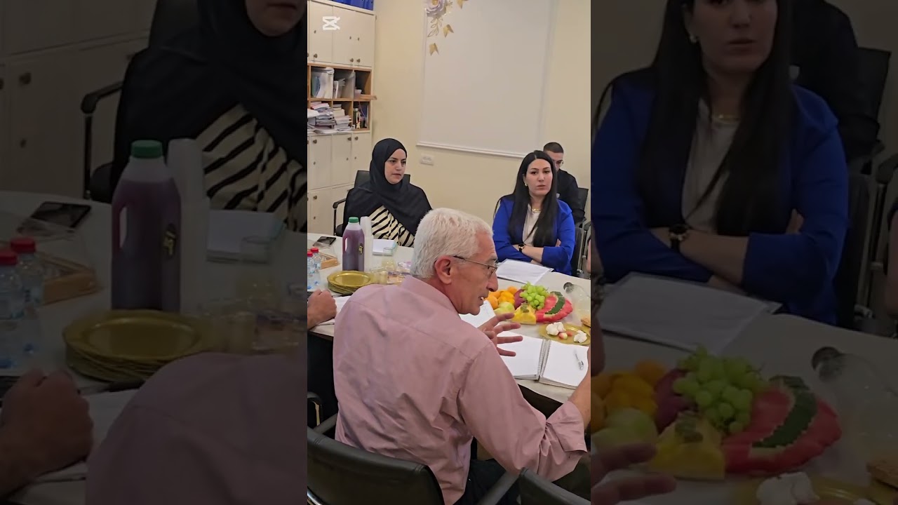 زيارة طاقم التفتيش لمدرسة الحكيم ضمن مشروع