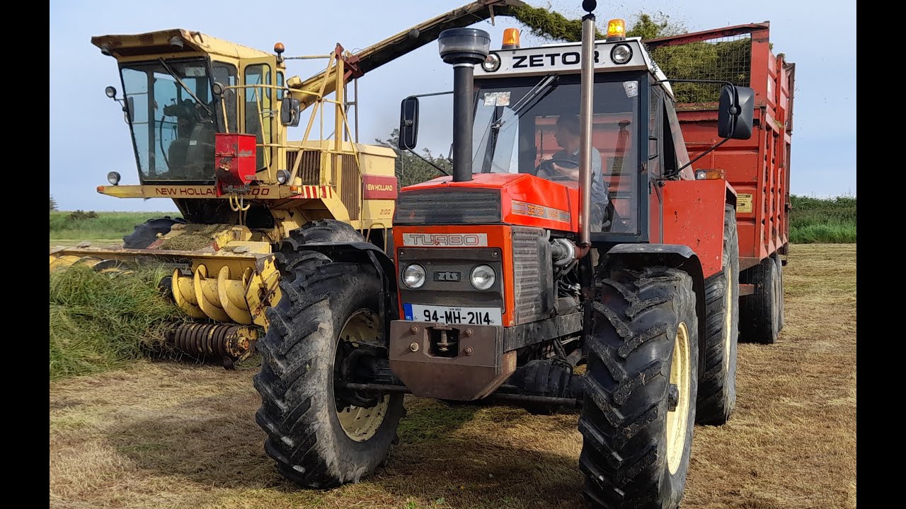 Newholland 2100 FORAGE HARVESTER WITH A FEW ZETORS ON THE DRAW 14145 12145 8045  nh ts115