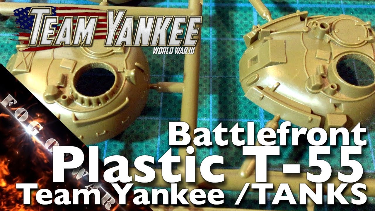 Review | Battlefront plastic T-55/T-55AM2 1/100 (15mm) | Team Yankee & Tanks