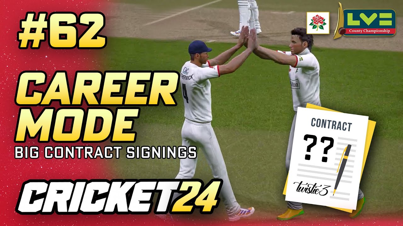 БОЛЬШИЕ ПРЕДЛОЖЕНИЯ ПО КОНТРАКТАМ — РЕЖИМ КАРЬЕРЫ CRICKET 24 #62