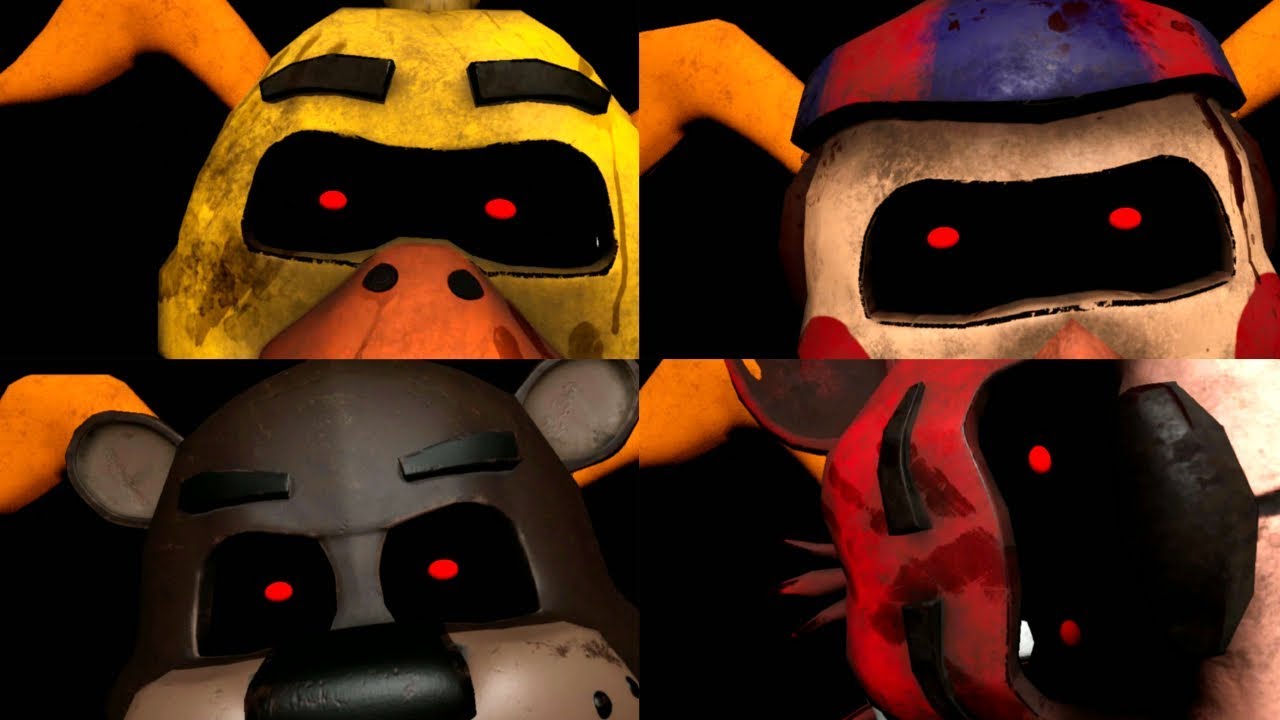 ALL PLUSHKIN JUMPSCARES! | FNAF VR: Curse of Dreadbear