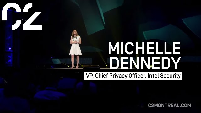 Intel's Chief Privacy Officer Michelle Dennedy | C2 Montréal 2015: