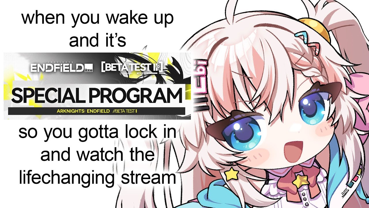 Watching the Arknights Endfield Special Program and then playing regular Arknights