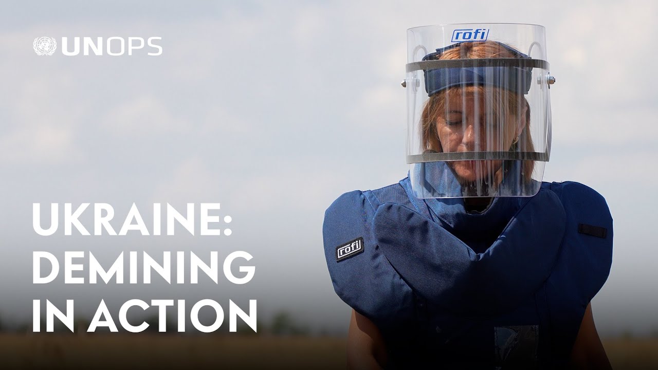 Ukraine: Humanitarian demining in action