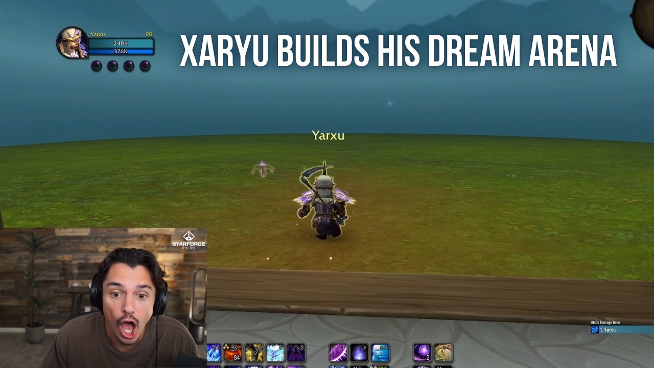 Ксарю построил арену в Награнде в WoW Housing.
