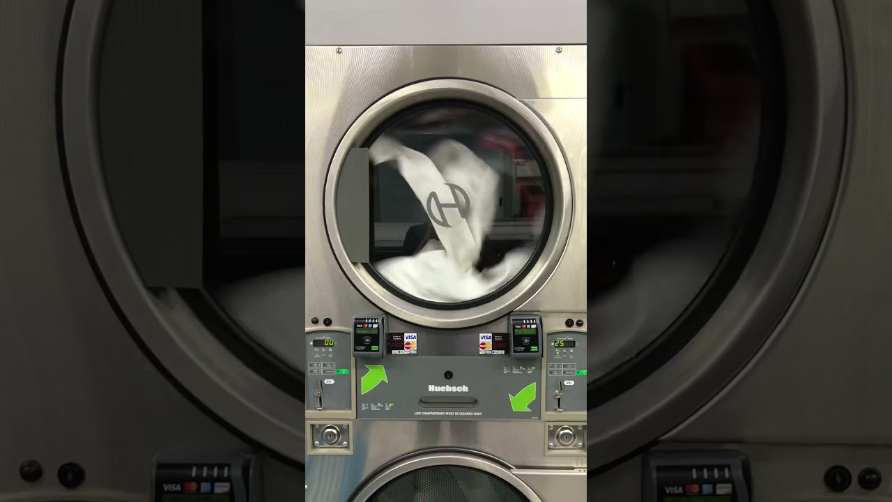 Quick dry at laundromat huebsch brand