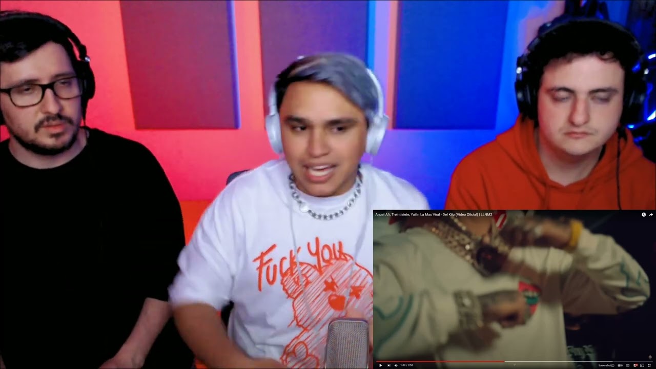 [Reacción] Anuel AA, Treintisiete, Yailin La Mas Viral - Del Kilo (Video Oficial) | ANYMAL LIVE 🔴