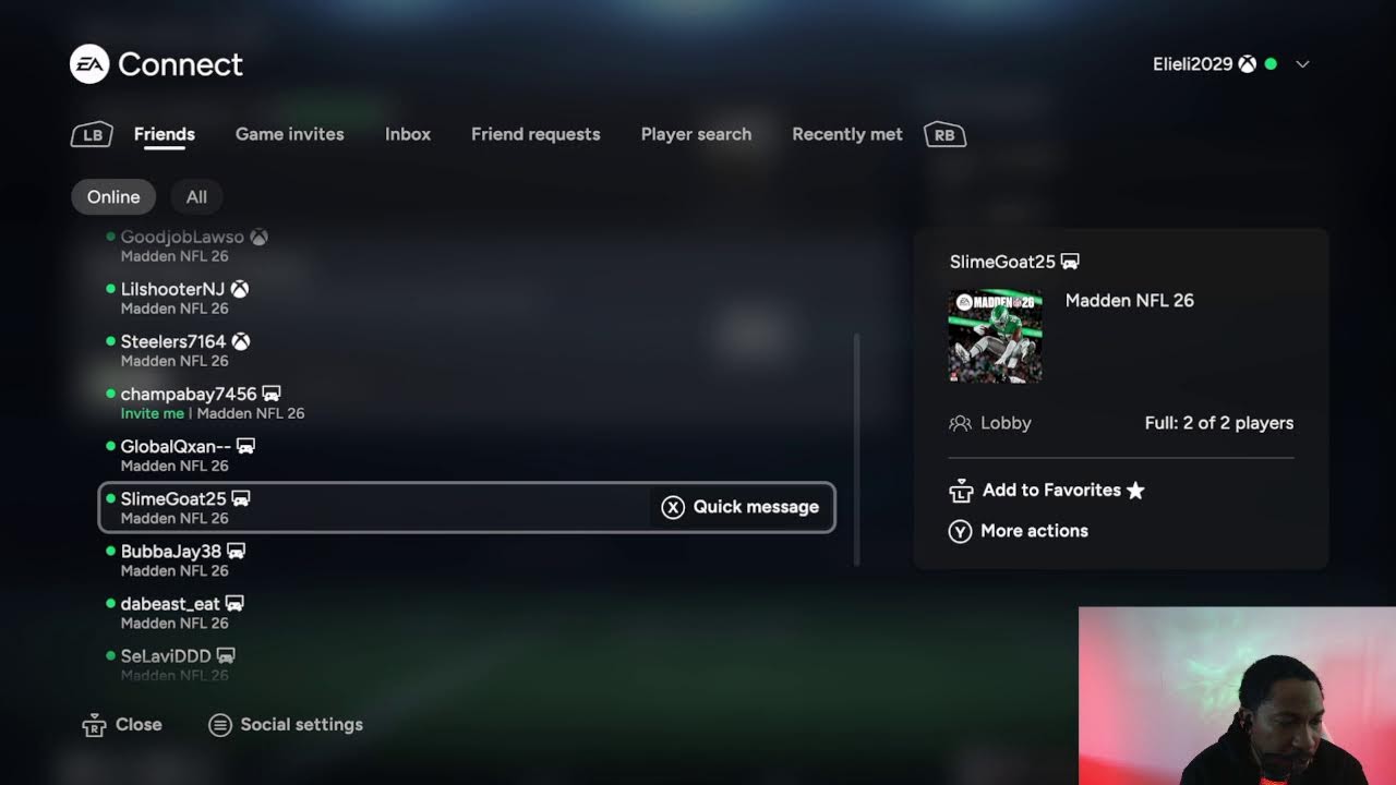 Madden 26  Gameplay & Chatting