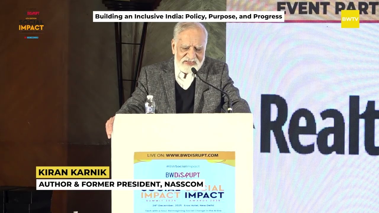 Building an Inclusive India | Keynote | BW Social Impact Summit & Awards 2025