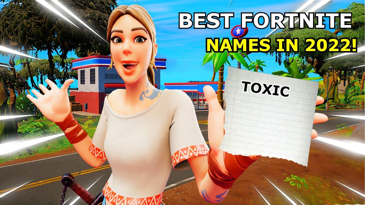Top 10 + Tryhard Fortnite Names (NOT TAKEN) in 2022