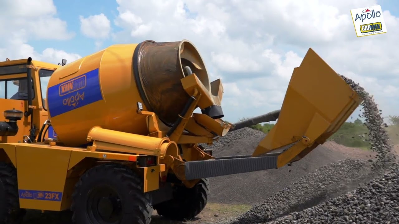 Apollo Carmix 23FX Self Loading Concrete Mixer (2.3 m3/ Batch capacity)