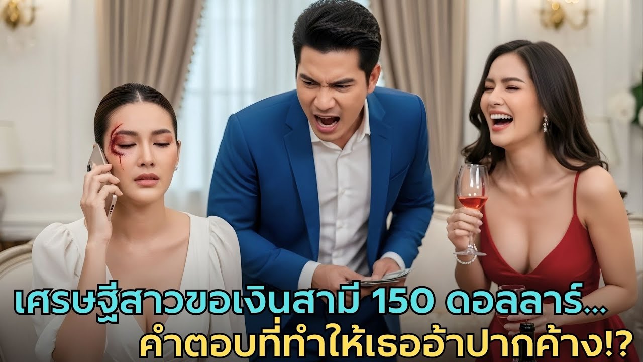 กลายเป็นมหาเศรษฐีแต่ขอเงินสามี 150 ดอลลาร์ ทดสอบใจ และคำตอบทำเธอช็อก! |ผู้หญิงที่แข็งแกร่ง