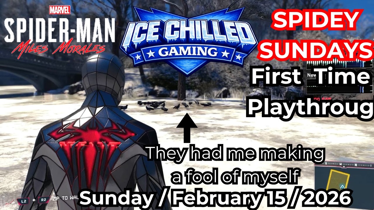 Spidey Sundays: Miles Morales 1st Time Run: Outsmarted by Pigeons (Feb 15, 2026)