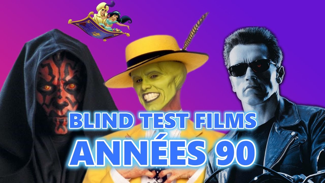 BLIND TEST FILMS ANNEES 90 DE 50 EXTRAITS