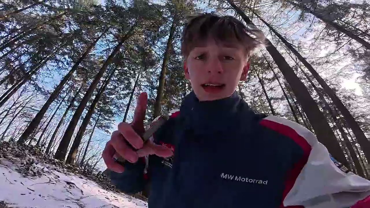 Winter sesh am Local trail