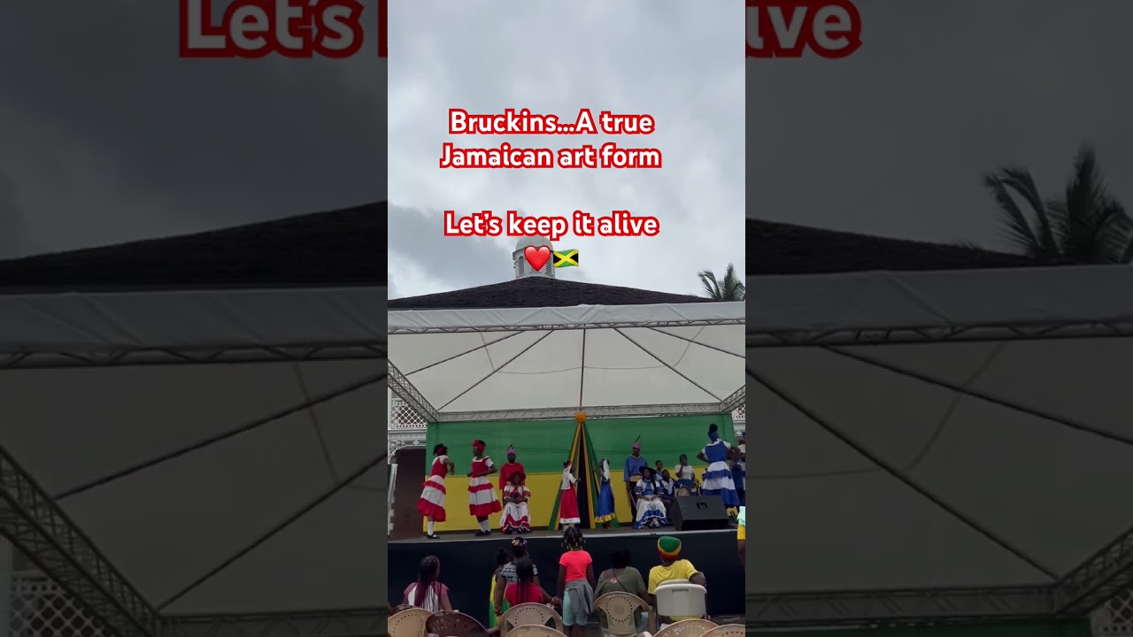 Bruckins with its jerky movements is tied to the beat of the drums.  #jamaica #jamaicaculture