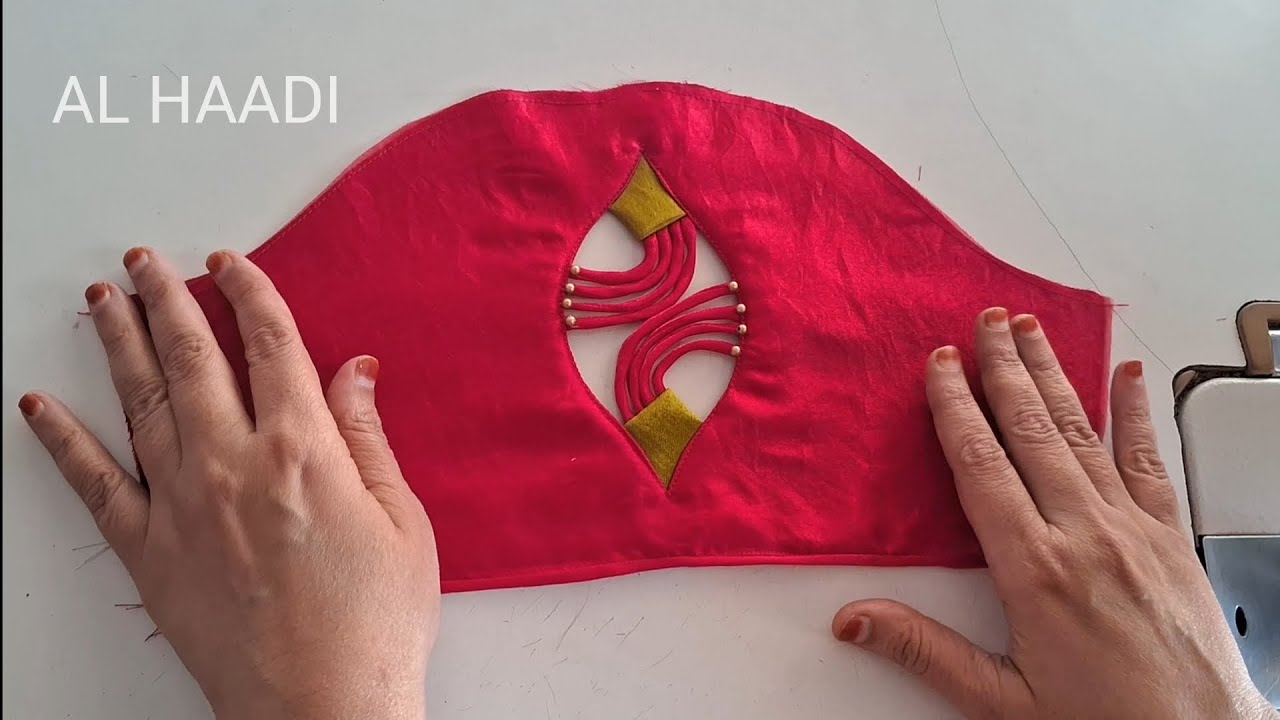 Trending sleeve design cutting and stitching video 