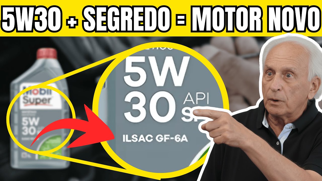 O SEGREDO DO 5W30 QUE FAZ MOTOR DURAR MAIS