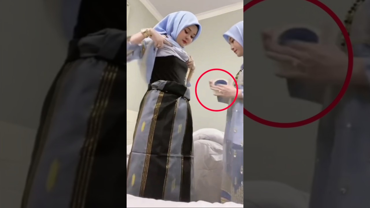 Cara Pasang rok Kain Sarung
